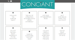 Desktop Screenshot of conciant.com